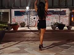 Erotic hot female muscle babe fbb 31