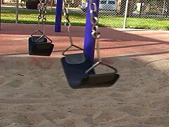 old guy gives ginger pawg teen 18+ first ass experience with fingering