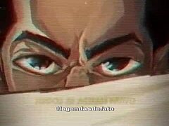 In this brazilian scene, big rush fucks the trap passionately with intense action