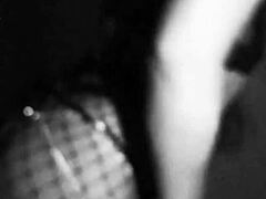 hotwife dancing in cosplay on halloween, teasing with ass and tits