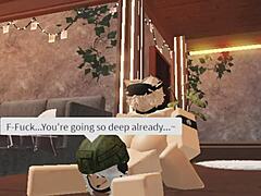 cute blonde boy gets creampie from soldier girl in army one on one blowjob