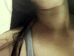 Masturbating In Public Bathroom Alone!