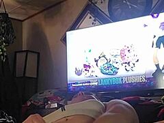 Playing with my juicy pussy in panties, so hot! 😏