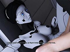 Hot Blonde Witch and Redhead AI Robot Girl Get Cumshots in Projekt Passion