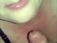 Emily, the wife, enjoys sucking dick at home.