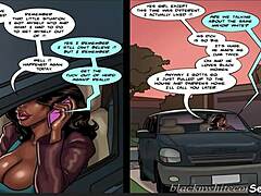 in the mayor's tale episode 1, a cheating husband engages with his sexy ebony maid in the kitchen for teasing and more