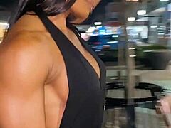 Erotic hot female muscle babe fbb 31