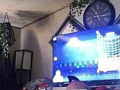 Playing with my juicy pussy in panties, so hot! 😏