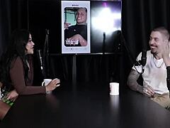 Hot babe flashes tits and pussy in wild Tinder game challenge!