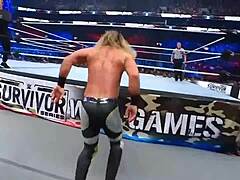 Who wins in seth rollins vs austin theory vs bobby lashley?