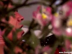 deep anal for euro swinger wife in relaxing group session with cumshot 😘