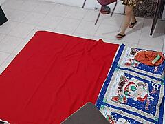 Preparations before starting the scene the brunettes get ready and are happy to start recording homemade porn in spanish