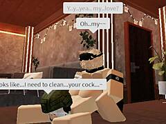 cute blonde boy gets creampie from soldier girl in army one on one blowjob