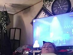 Playing with my juicy pussy in panties, so hot! 😏