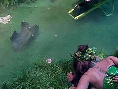 I entered Poison Envy's garden and fucked intensely