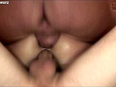 Maggy's Rough Threesome With Monster Cocks!