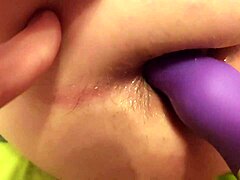 Detailed Anal Play With Vibrator In Tight Ass