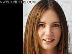 Hogyan dominálja Kittiwips úrnő a megkötözött alázatos férjét francia disznókötés fetisben?