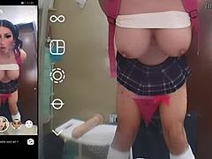 Kenapa futanari trap ini dengan kontol monster mahu mainan anal dan penapis tetas besar?