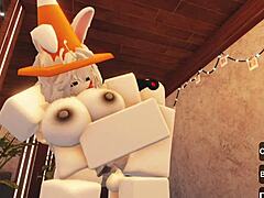 traffic cone experiences gentle domination in the scene