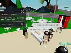 rough sex with submissive blonde in public, brookhaven