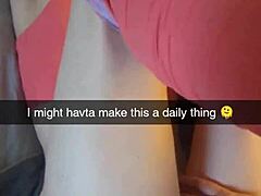 Cheating Yoga Milf Creampied by Instructor on Snapchat