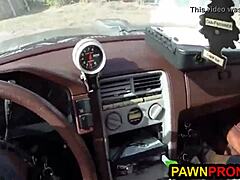 The bimbo pawns her ugly car and offers her pussy in reality