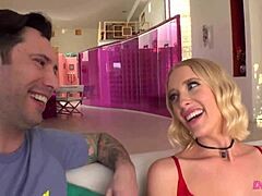 Marilyn Johnson stuffed hard in airtight double bang!