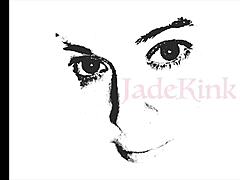 is my kinky girlfriend getting her face slapped with dick and cum spit on it?