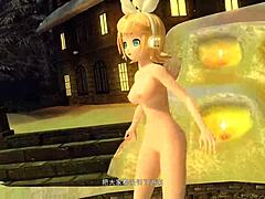 Kagamine Rin Snowman Project Diva Nude Mod Full Nude Mod on atube.sex
