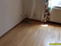 Tattooed ex-girlfriend craves intense anal fisting in lingerie