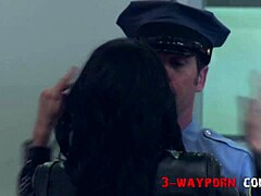 madelyn marie & jennifer dark lick his monster cock in 3 way