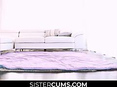 Big bro lures stepsister for foursome!