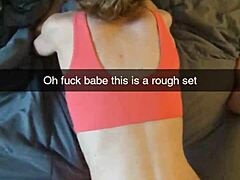 Cheating Yoga Milf Creampied by Instructor on Snapchat