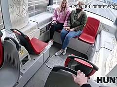 Hunt4k Lesbian Fucked Her New Landlord In Public