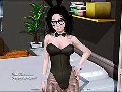 Playing Harem Hotel 88 game with friends 😄