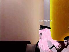 Follow The Sexy Policewoman's Ass With Intense Desire