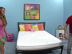 hey, watch horny young aleska diamond in action with tight pussy play 😊