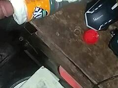 A homemade video captures amateur scenes with everyday moments.