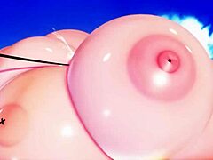 girl inflated like a balloon