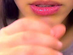Intimate close-up of amateur blowjob capturing every passionate detail and emotional intensity