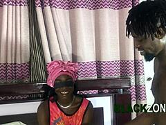 Giving it to her really good