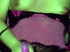 Eleina feels intense pleasure in dirty night lessons