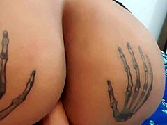 woke up horny after swing party, grabbing my toy for some masturbation fun... follow melissa devassaoficial on ig 😏