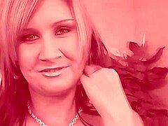 Paris masturbates her shaved pussy before getting a facial.