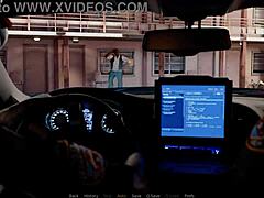 Redhead plays depraved games in motel.