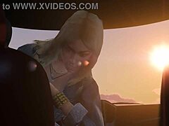 gta 5 franklin gets a hooker service in the car