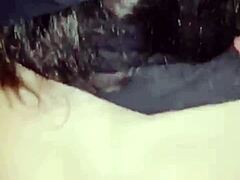 Amoosinas Cums on White Ass in Airport Toilet with Tight Pussy Doggystyle