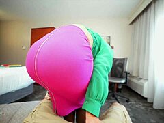 muy caliente spanish tutor sandy love glasses pov