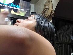 Eighteen-year-old loves sucking my cock